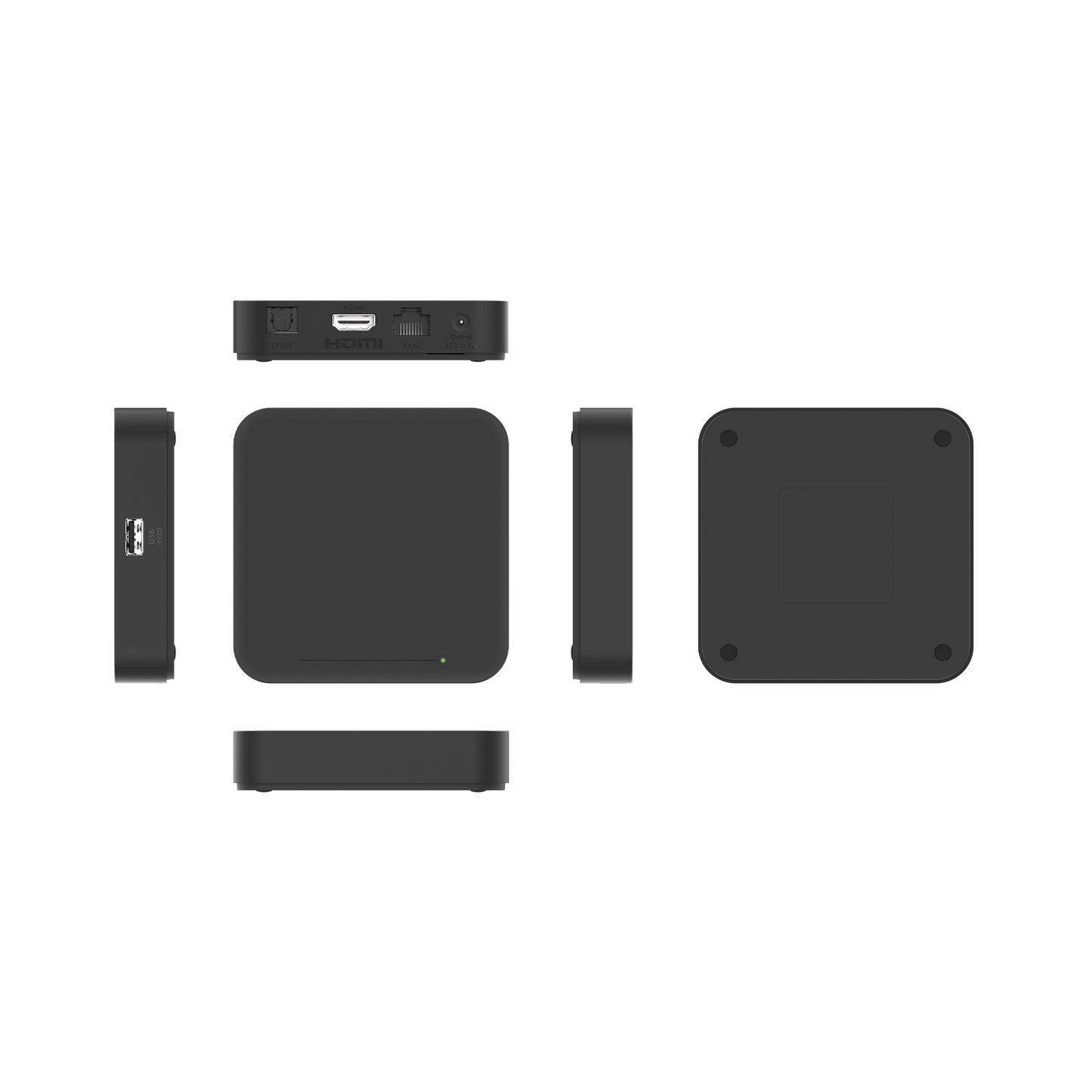 TV Box Android UHD, 1 Puerto RJ45,1 Puerto  HDMI, Conexion Wi-Fi en Doble Banda 2.4 y 5 GHz