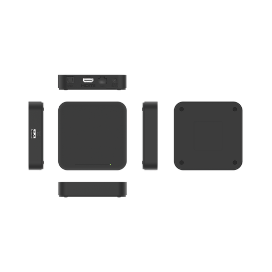 TV Box Android UHD, 1 Puerto RJ45,1 Puerto  HDMI, Conexion Wi-Fi en Doble Banda 2.4 y 5 GHz